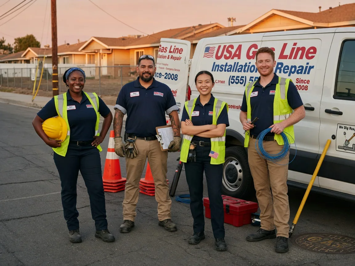 Gas Line Installation company in Van Orin, IL